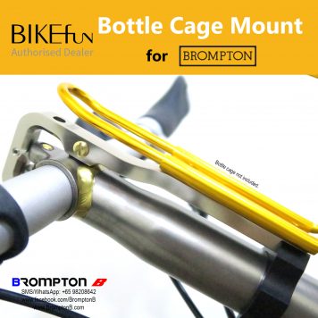 BIKEfun Bottle Cage Adapter for Bromptons
