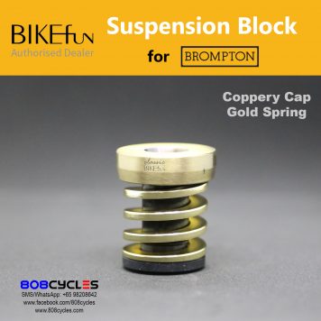 BIKEfun Coloured Suspension for Bromptons