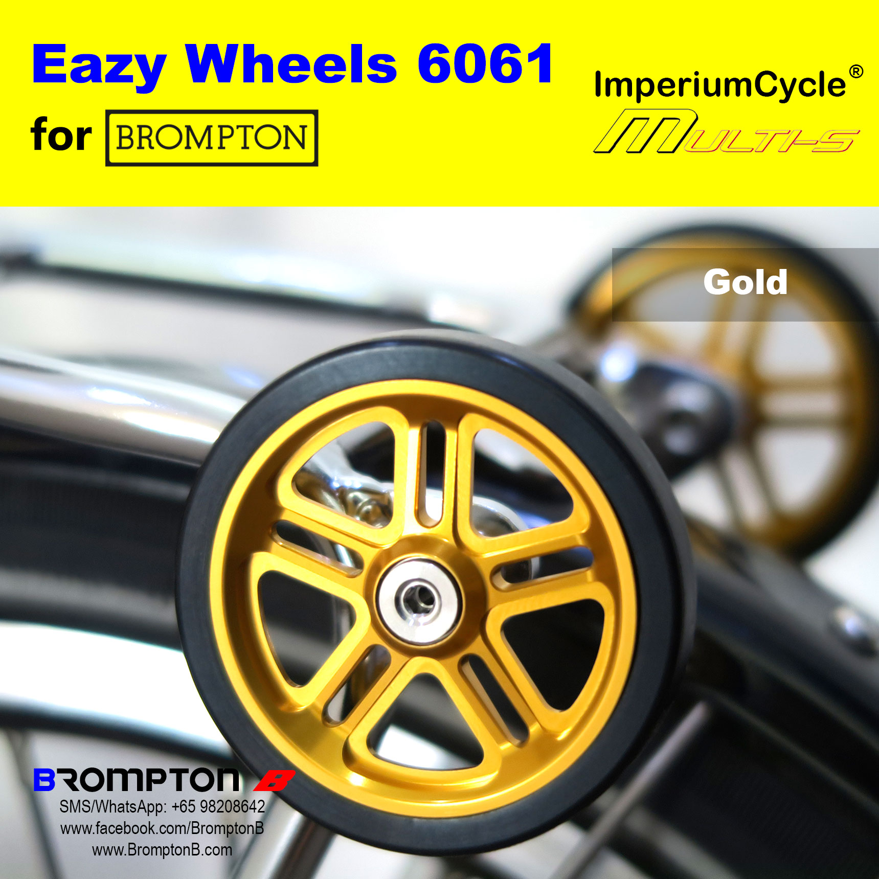 ImperiumCycle 6061T6 Eazy Wheels for A-/C-Line - Image 3