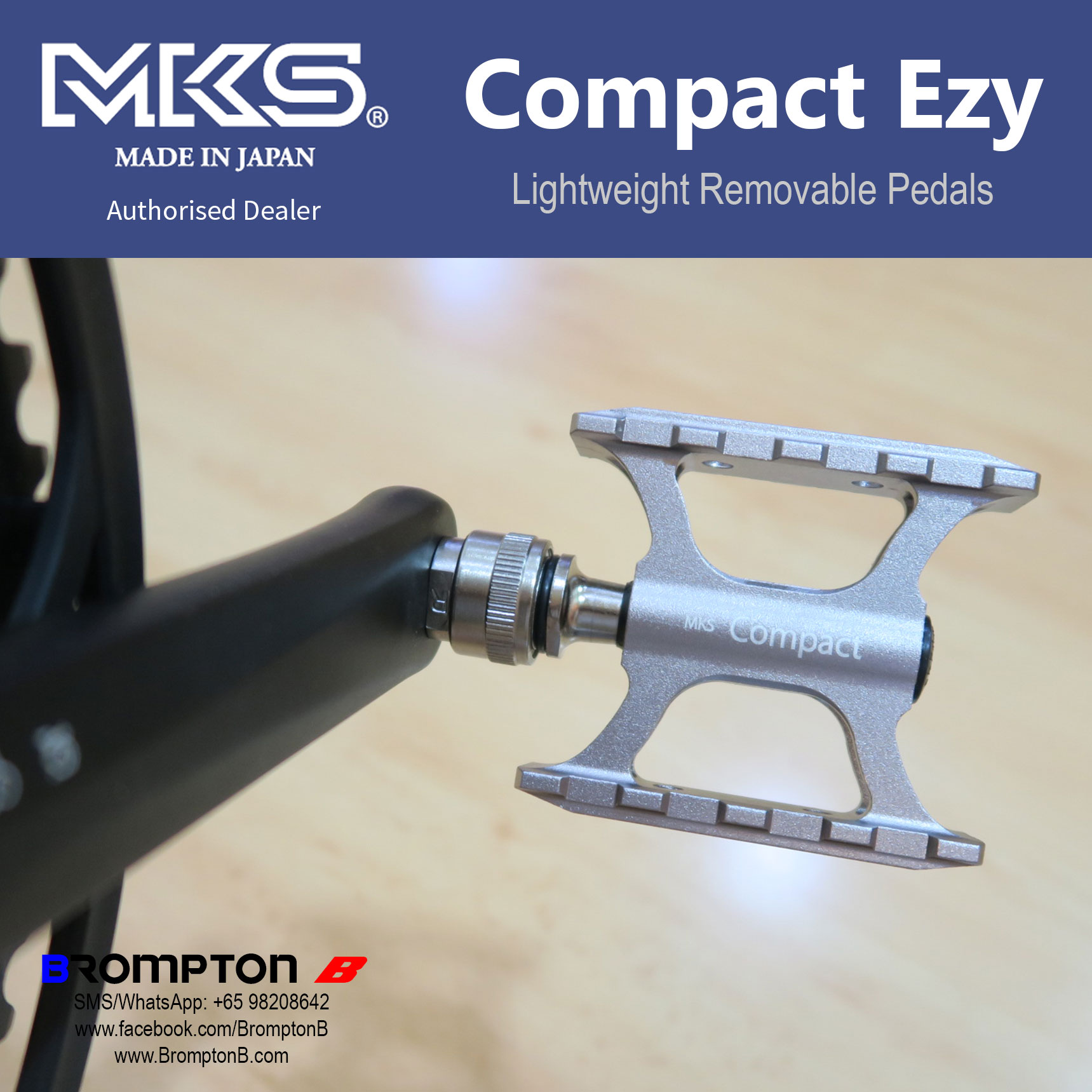 MKS Compact Ezy Pedals - Image 3