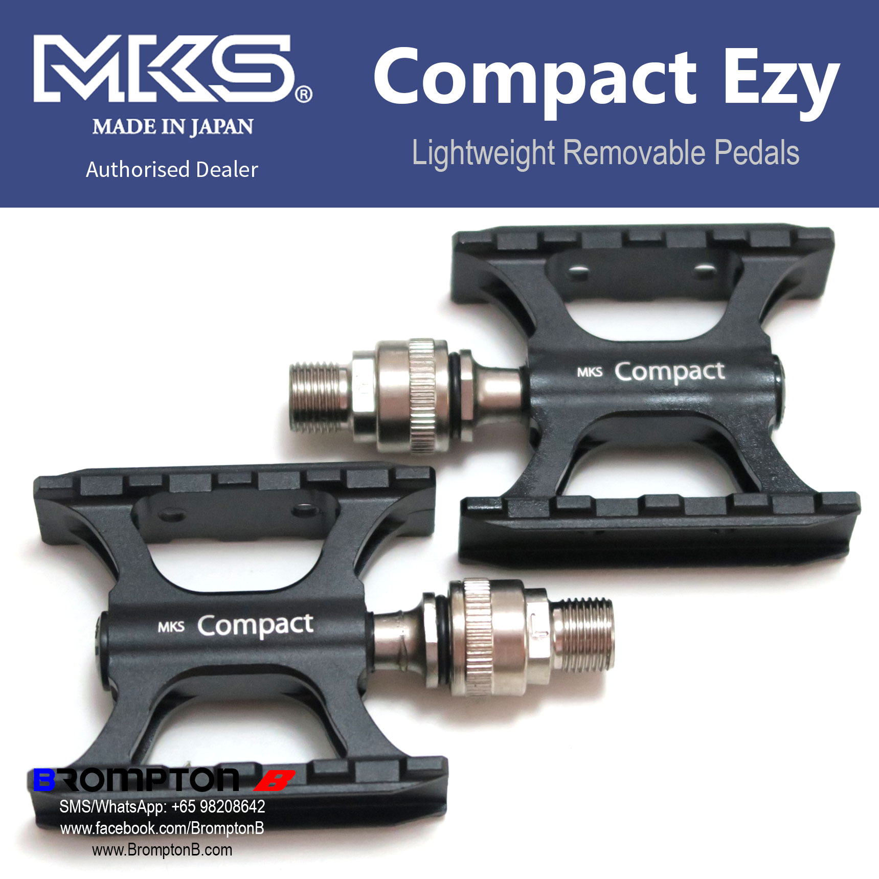 MKS Compact Ezy Pedals - Image 11