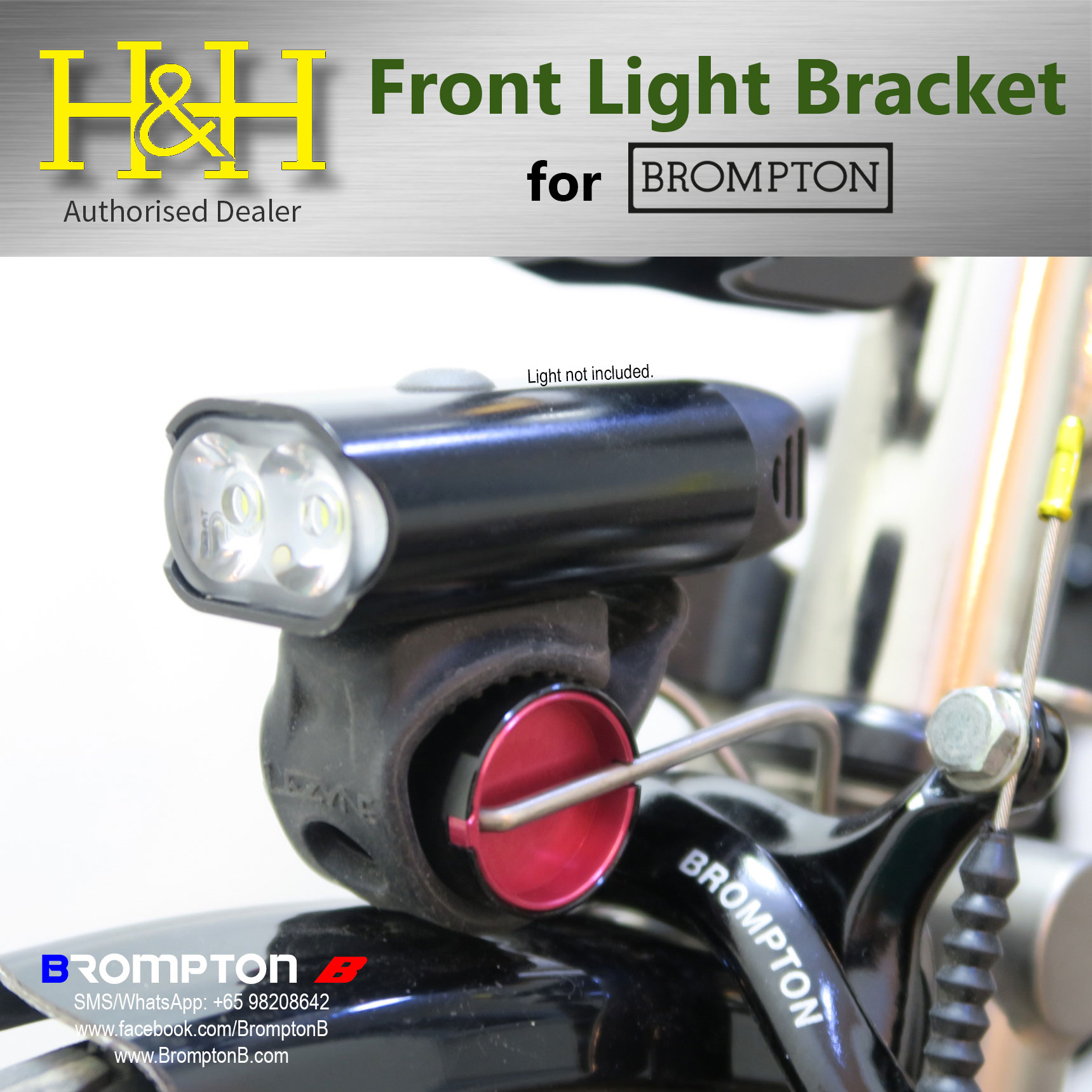 H&H Front Light Bracket