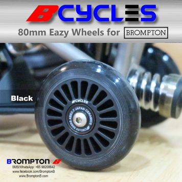 B-Cycles 80mm Eazy Wheels (for Bromptons)
