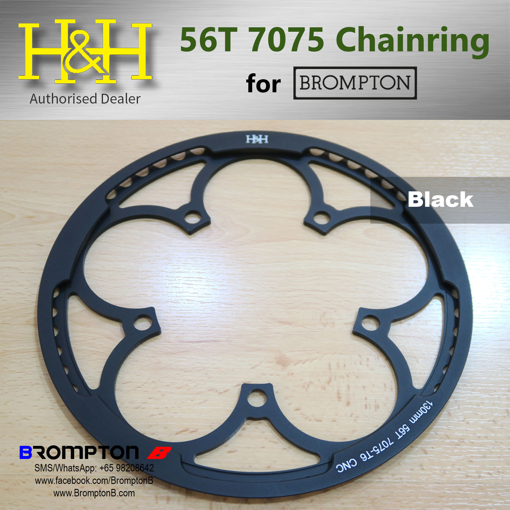 H&H Chainring 56T