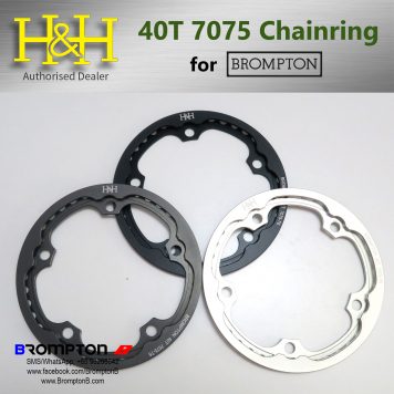H&H 7075 40T Unibody Chainring/guard