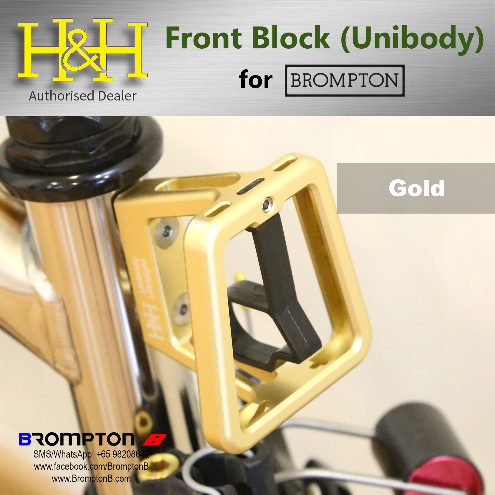 H&H Front Carrier Block (Unibody) - Image 5
