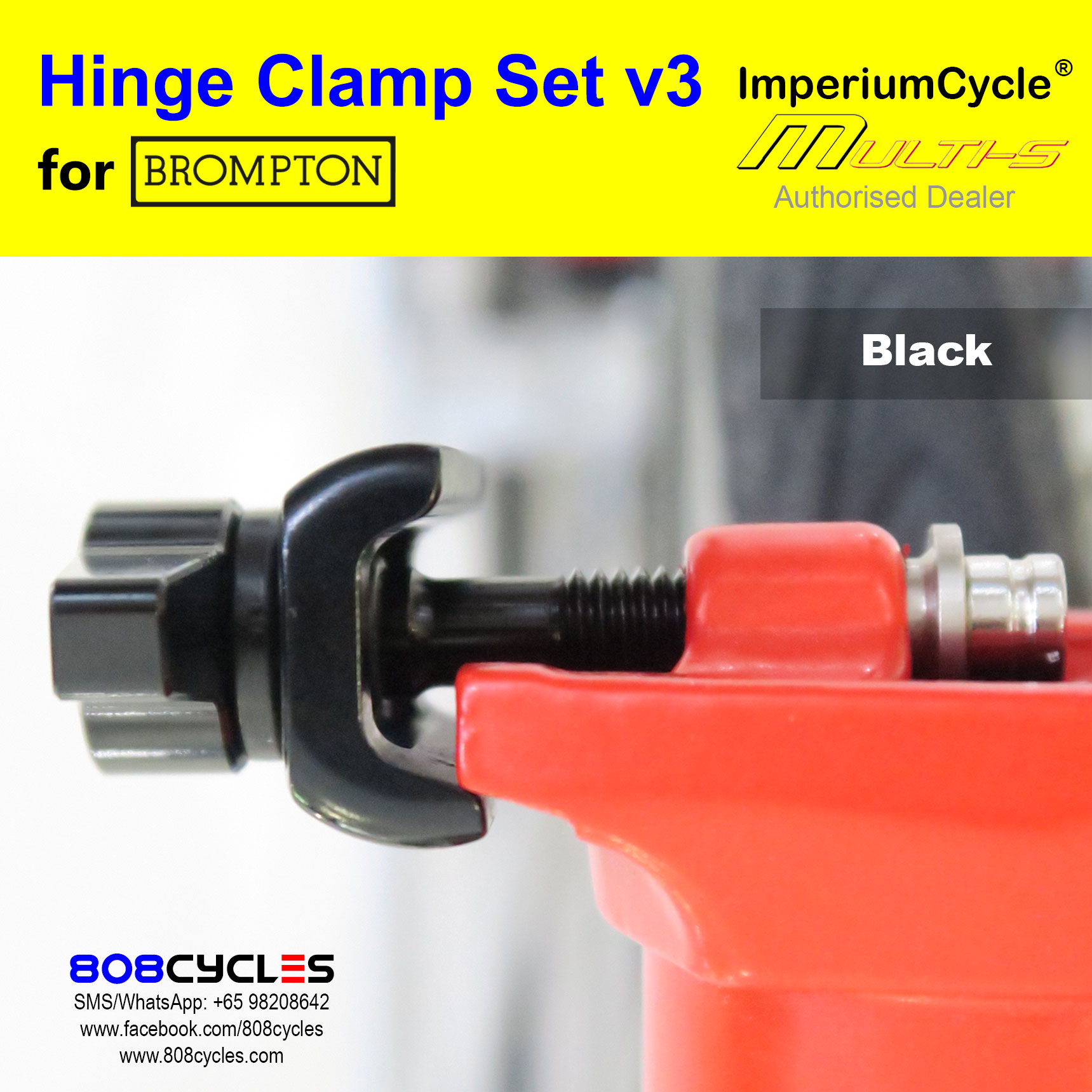 Multi-S Hinge Clamp Set for Bromptons - Image 8