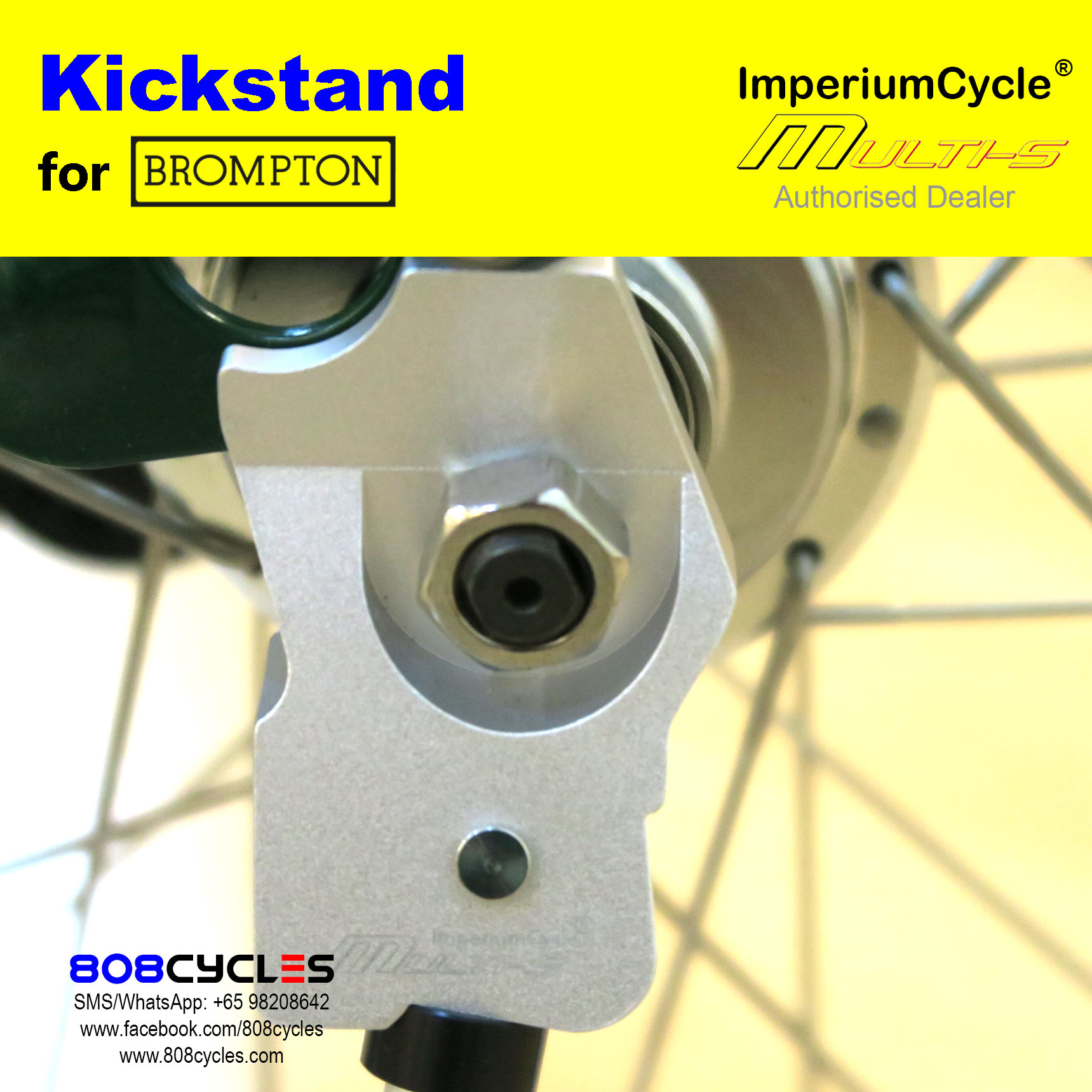 Multi-S Kickstand for Brompton - Image 4