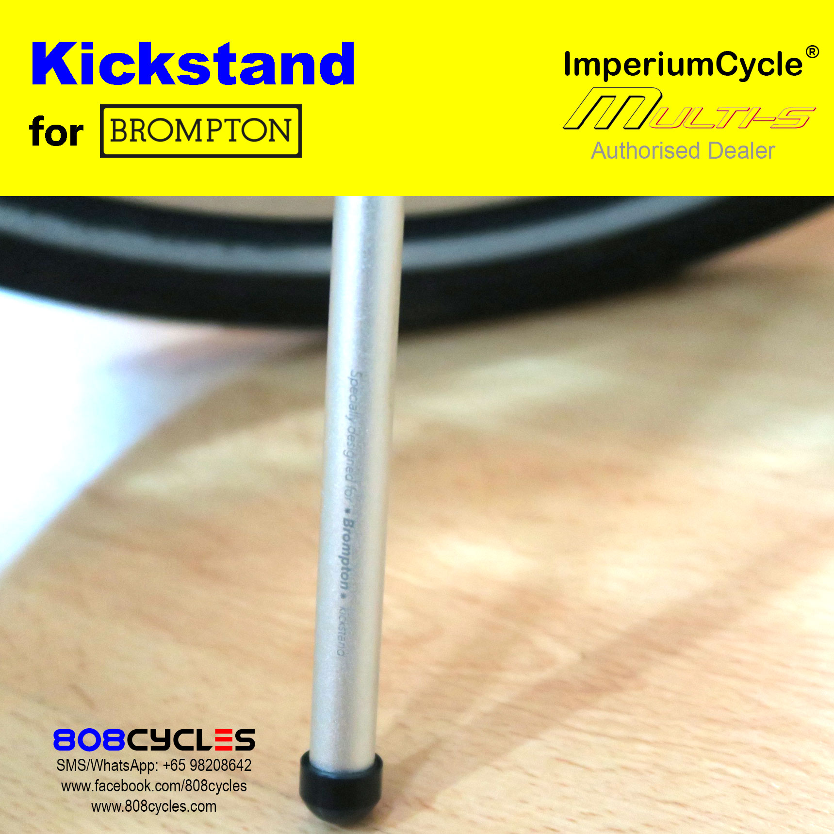 Multi-S Kickstand for Brompton - Image 5