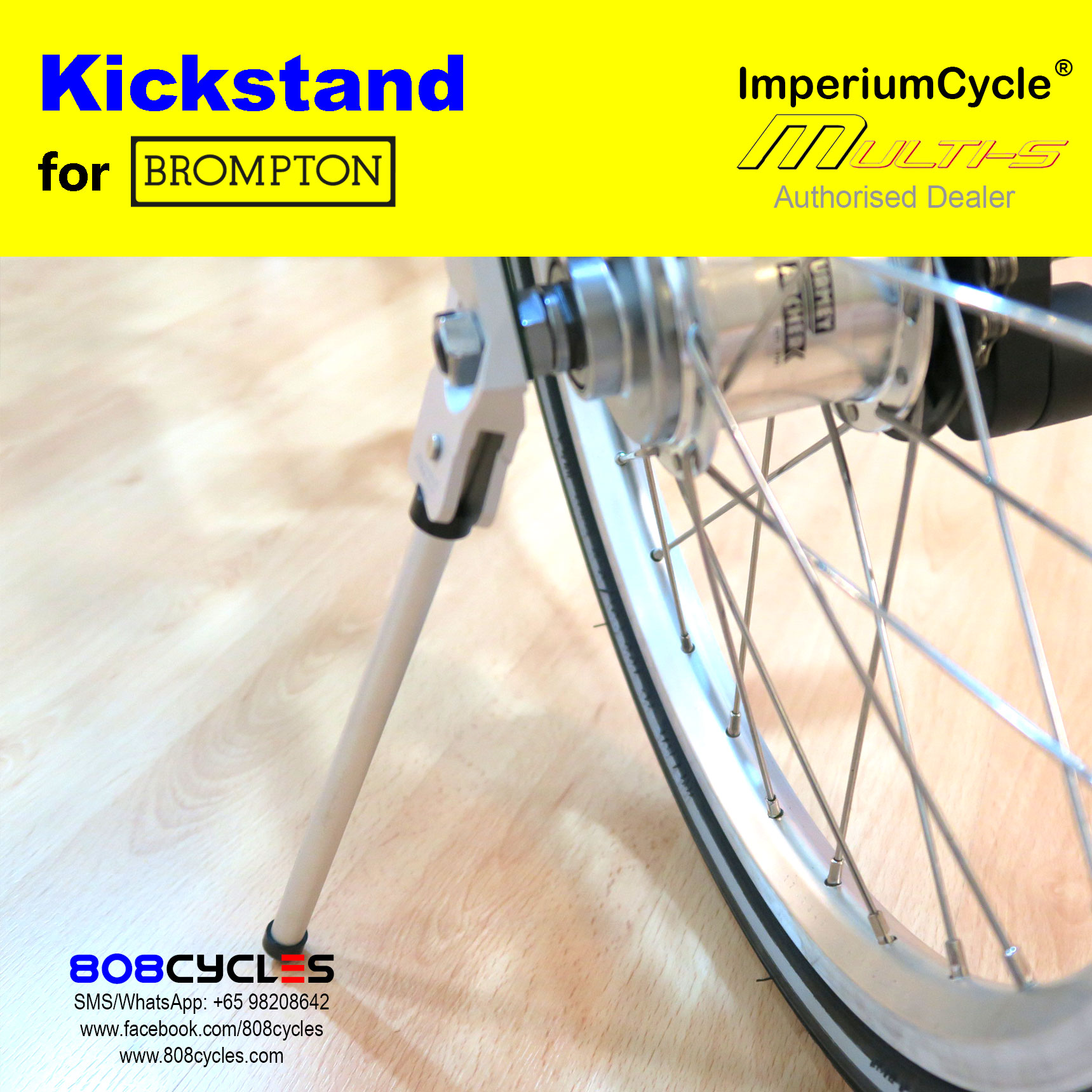 Multi-S Kickstand for Brompton - Image 6