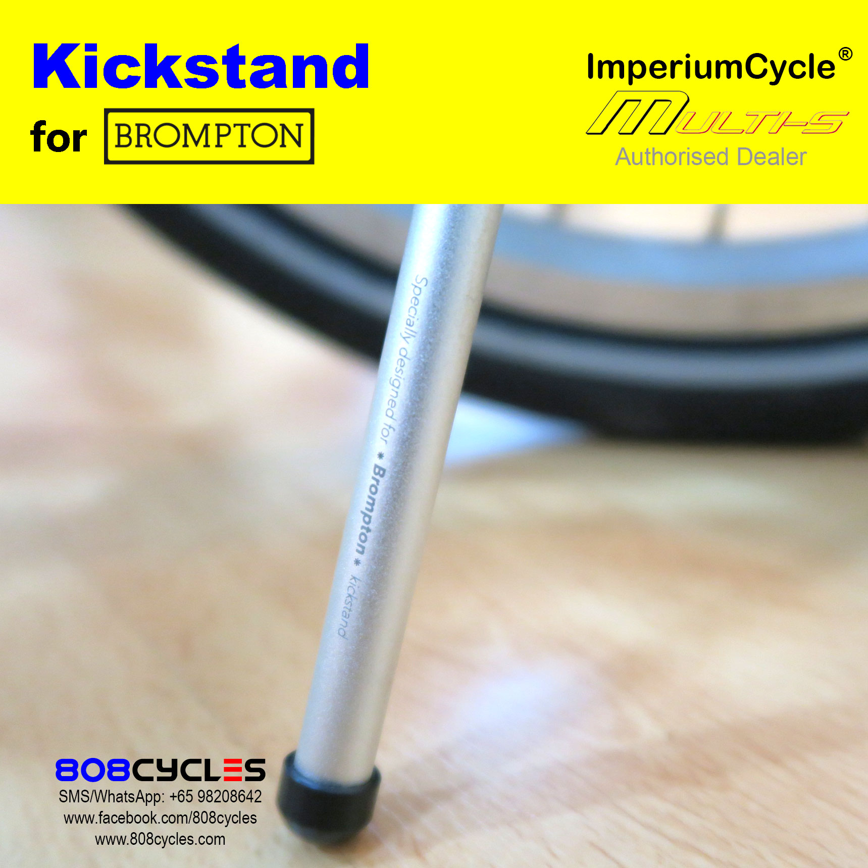 Multi-S Kickstand for Brompton - Image 7