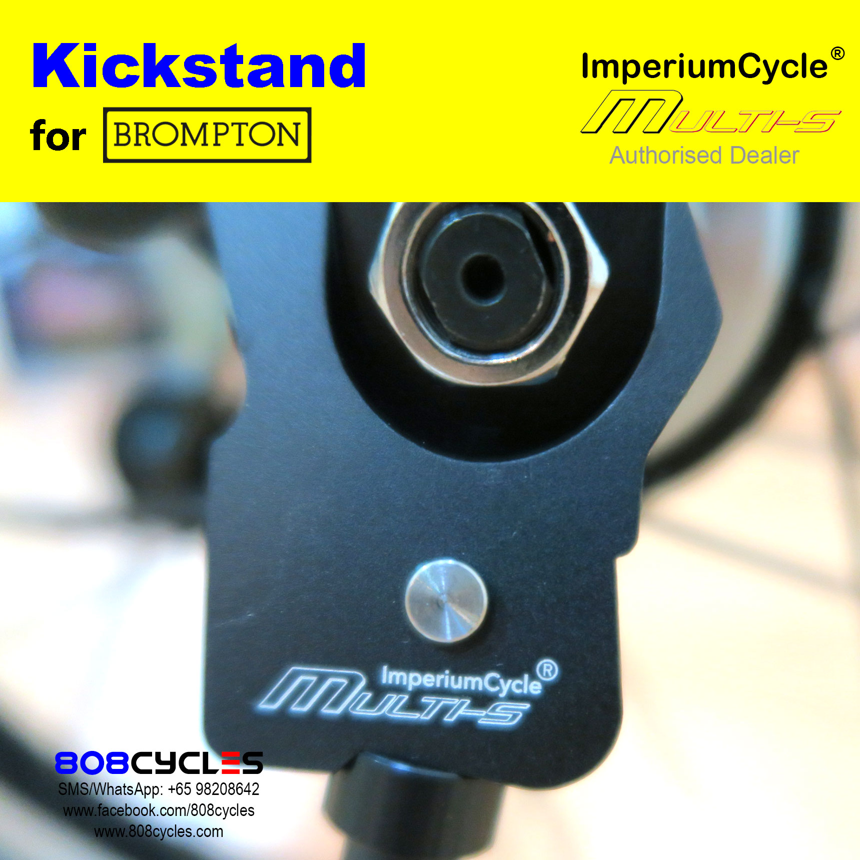 Multi-S Kickstand for Brompton - Image 8