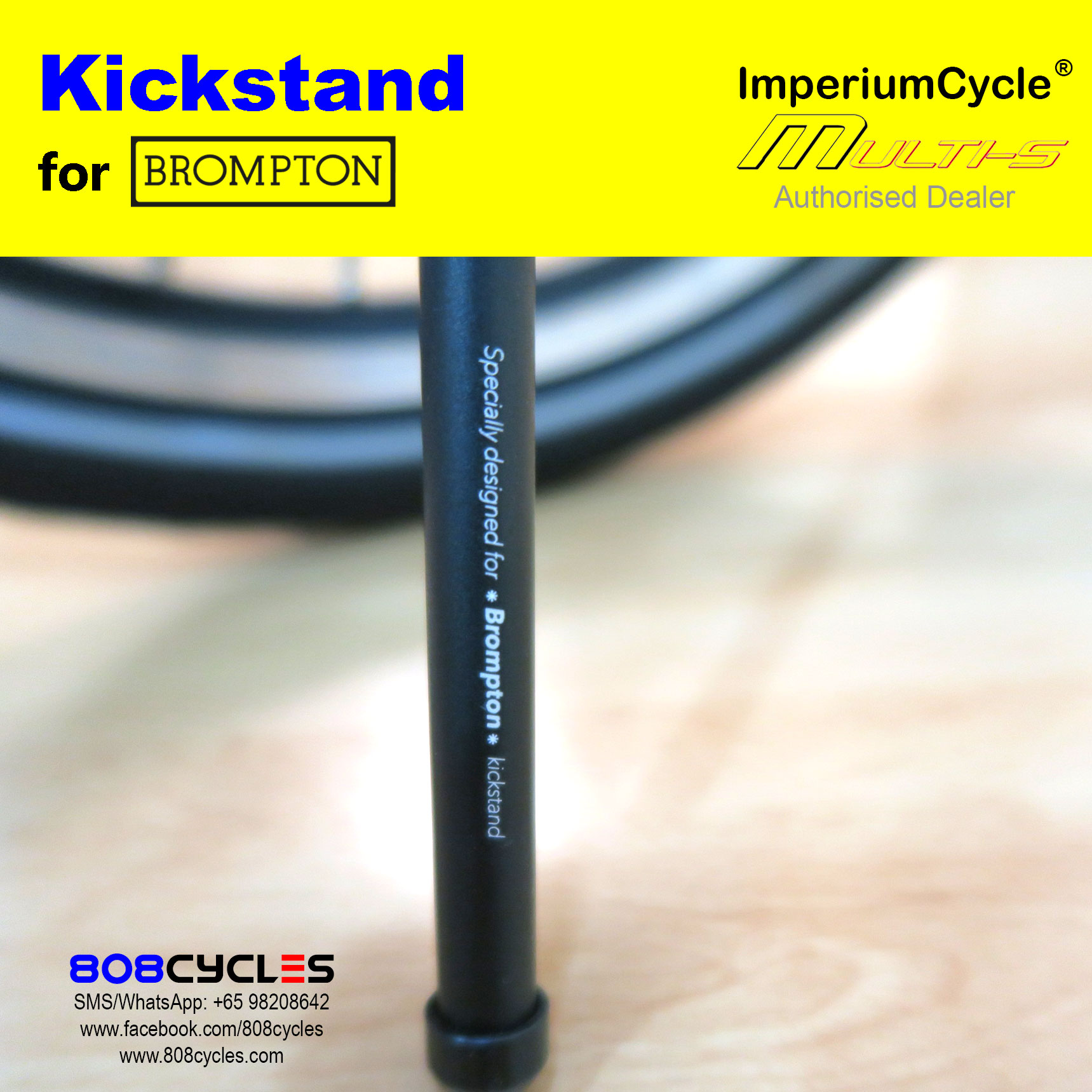 Multi-S Kickstand for Brompton - Image 9