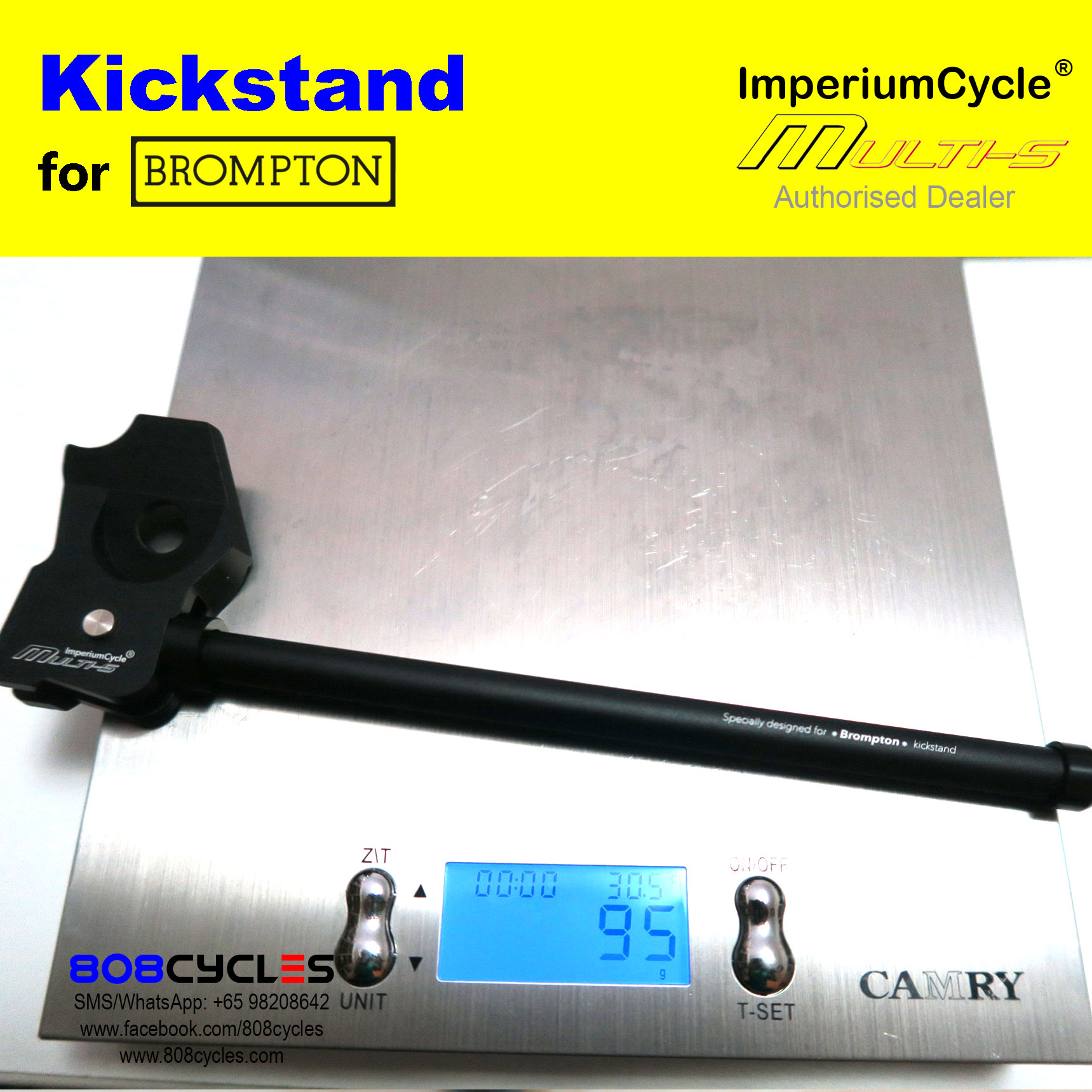 Multi-S Kickstand for Brompton - Image 10