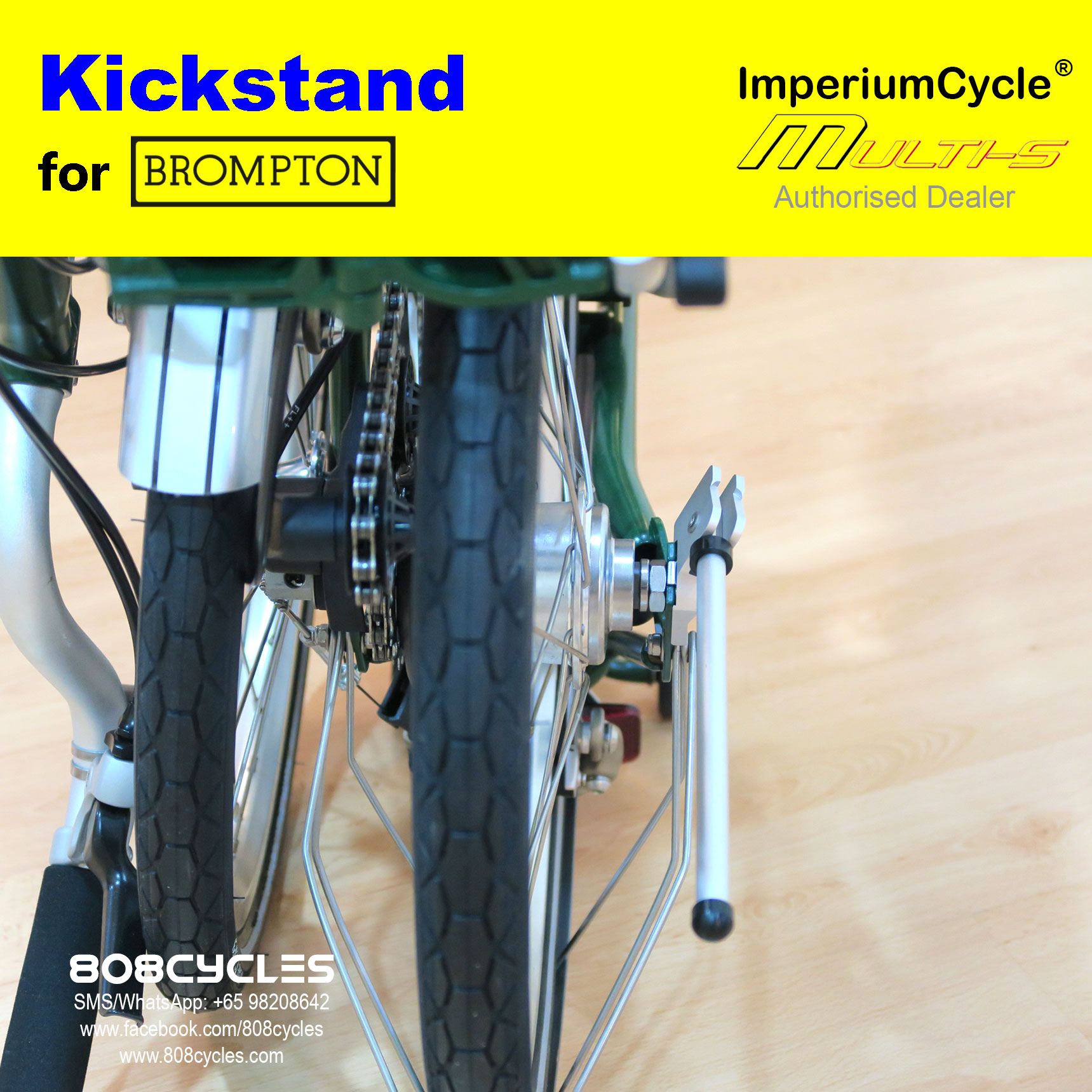 Multi-S Kickstand for Brompton - Image 12