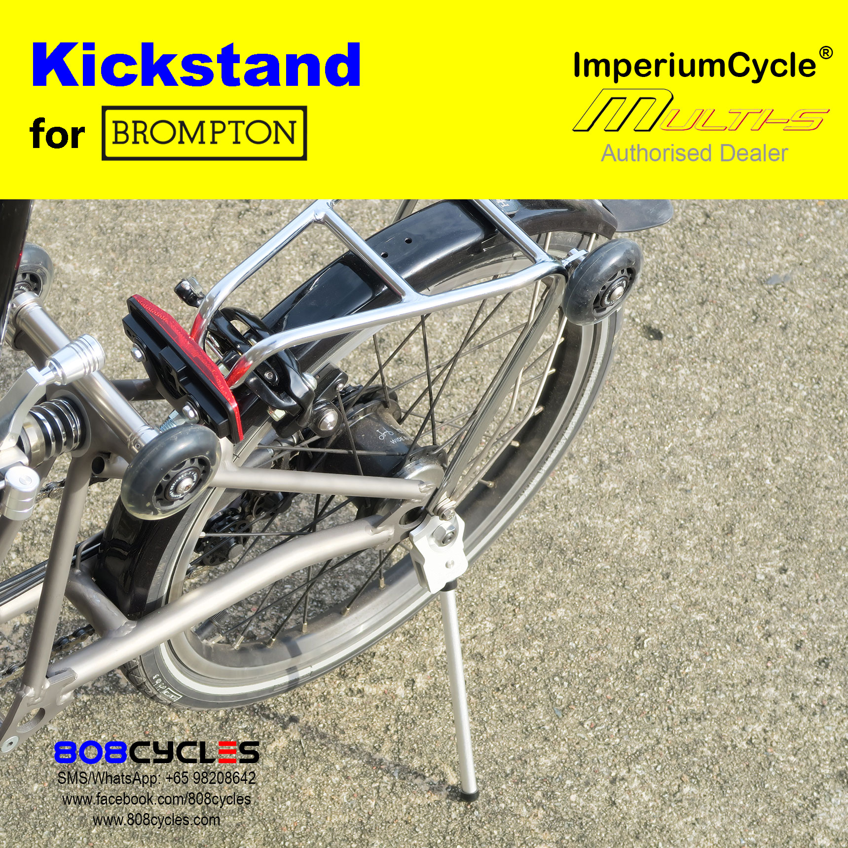 Multi-S Kickstand for Brompton - Image 13