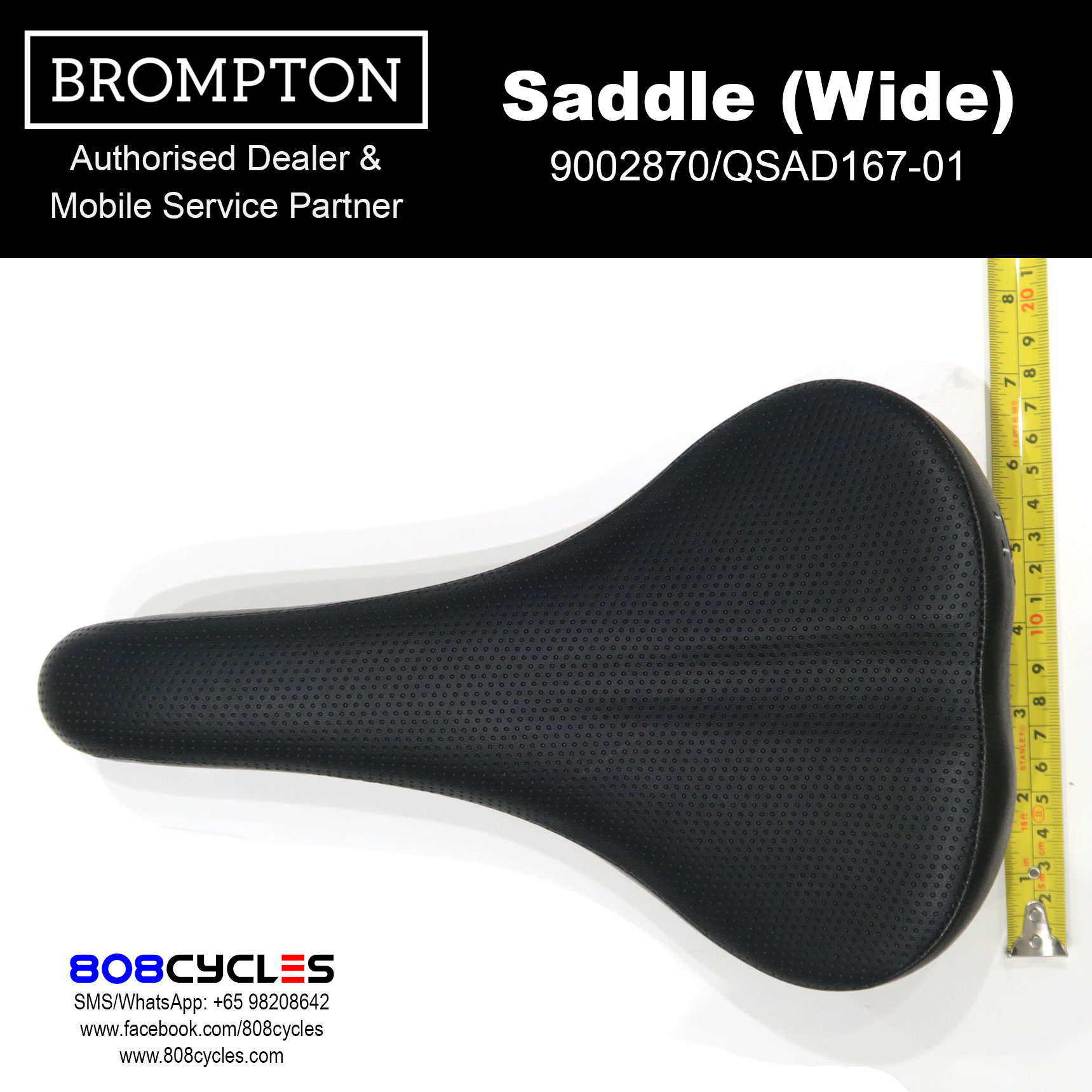 BROMPTON Saddle (Standard/Wide) - Image 2