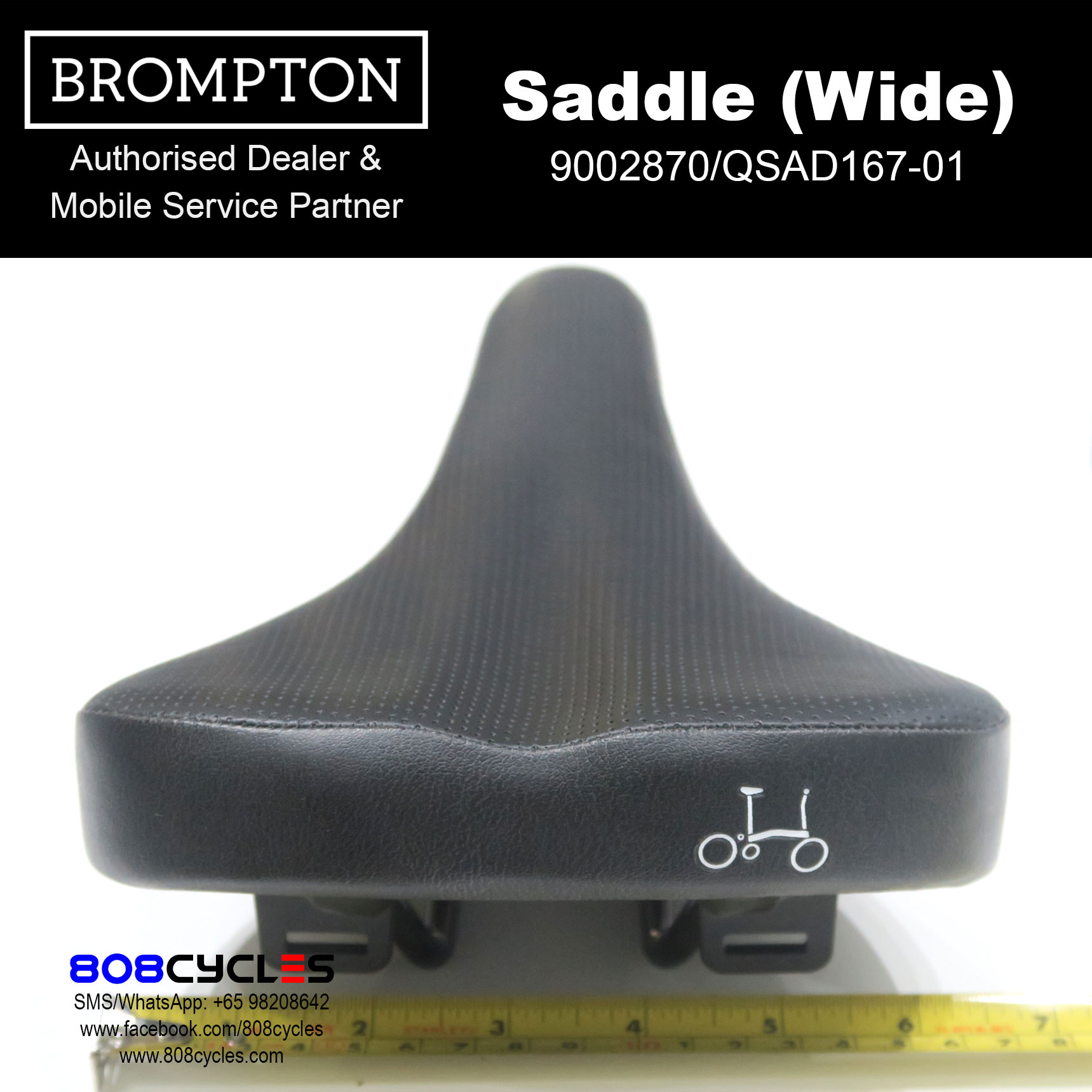 BROMPTON Saddle (Standard/Wide) - Image 4