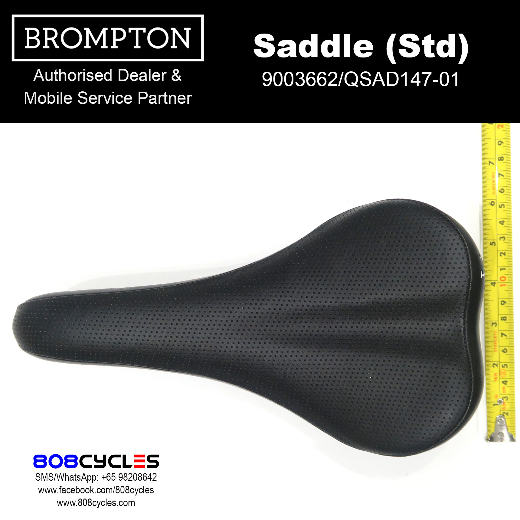 BROMPTON Saddle (Standard/Wide) - Image 5