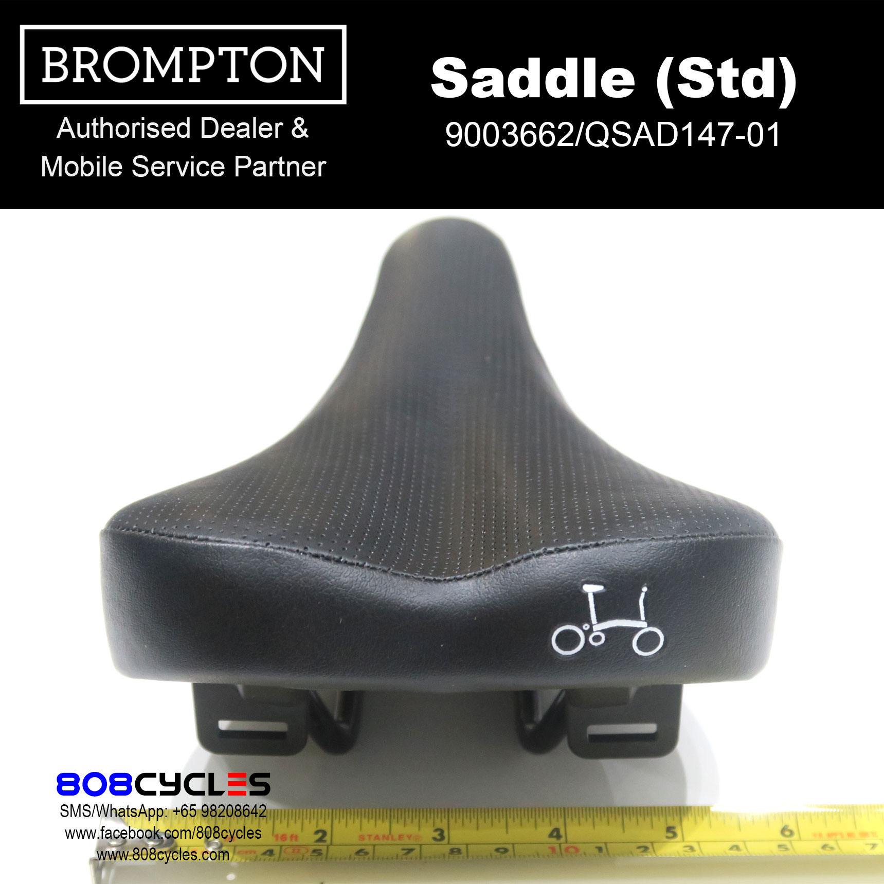 BROMPTON Saddle (Standard/Wide) - Image 7