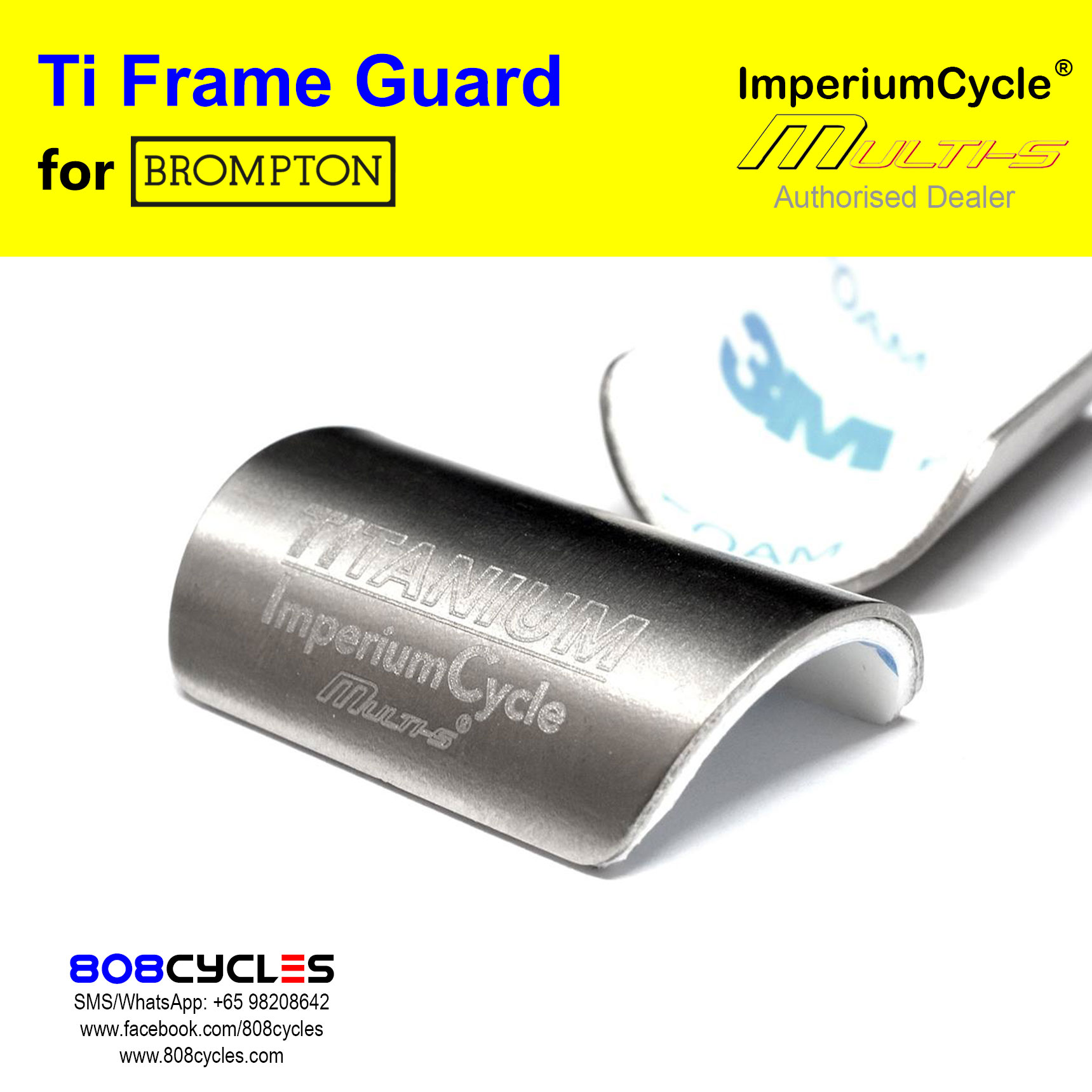 ImperiumCycle Titanium Frame Guard