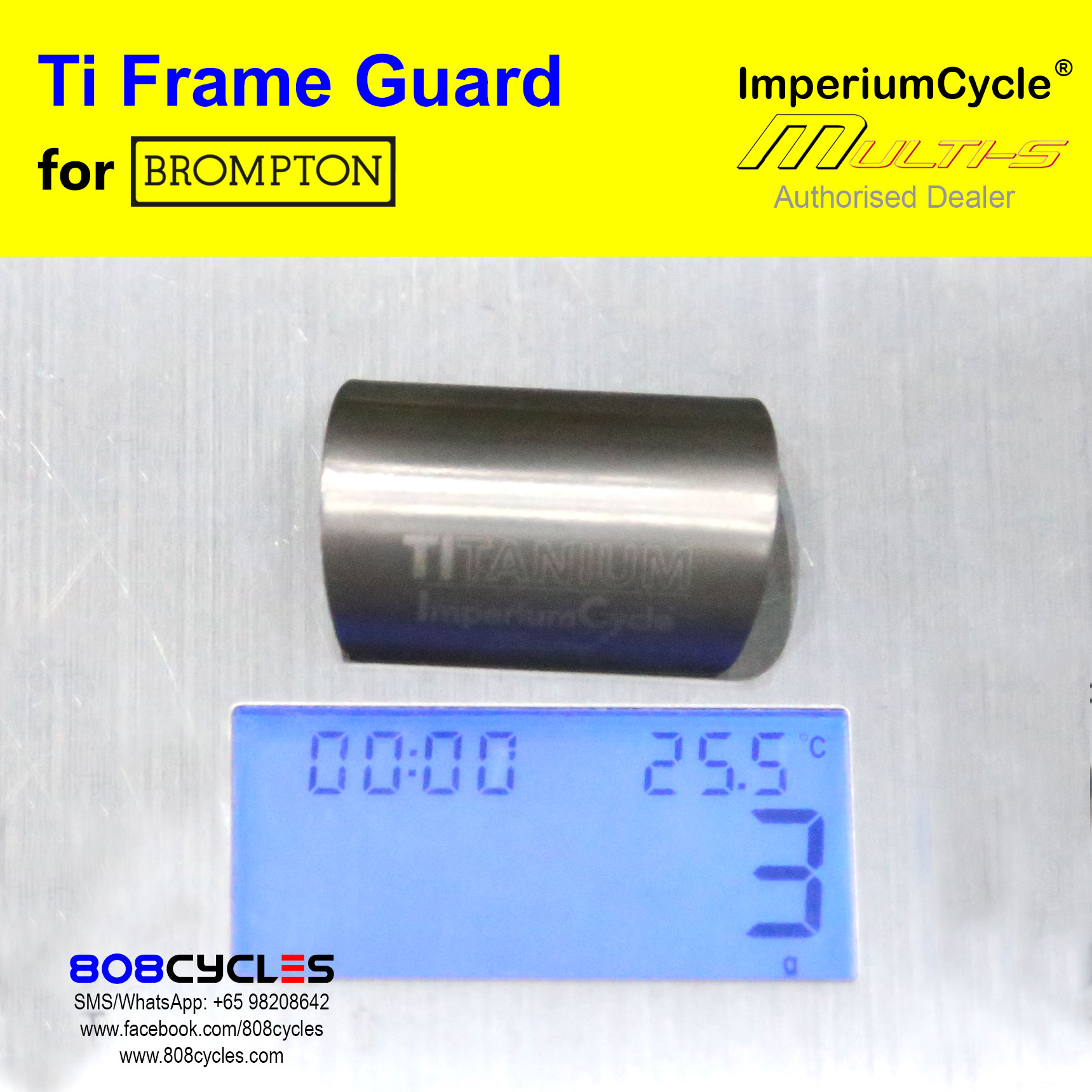 ImperiumCycle Titanium Frame Guard - Image 4