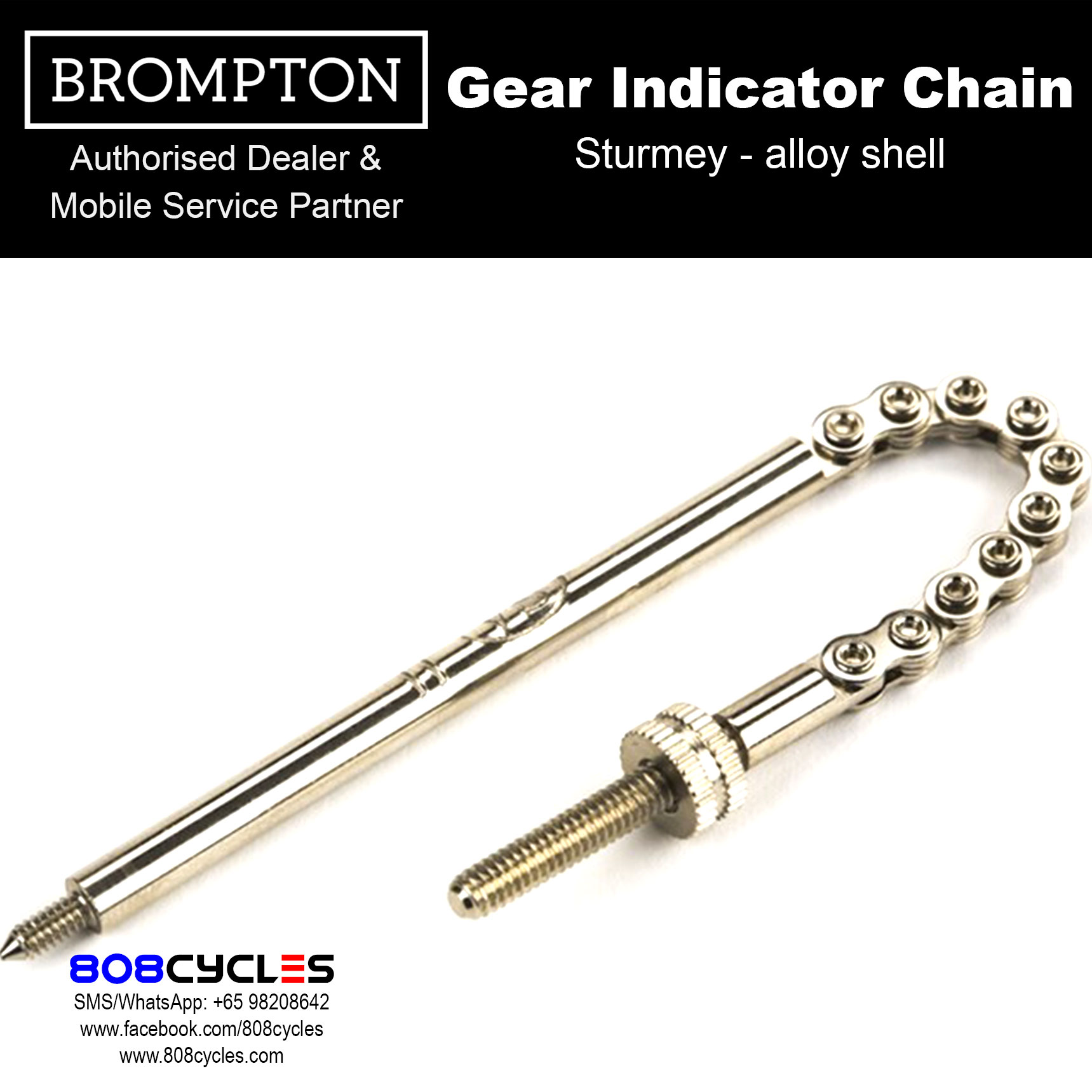BROMPTON Gear Indicator Chain Q100017