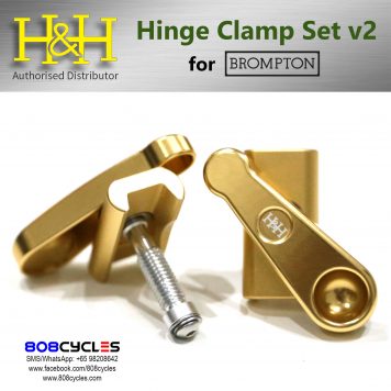 H&H Hinge Clamp Set (v2) for Bromptons