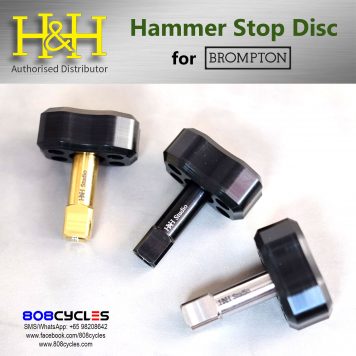 H&H "Hammer" Stop Disc for Bromptons