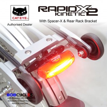 Cateye RapidX2 Kinetic Rear Light