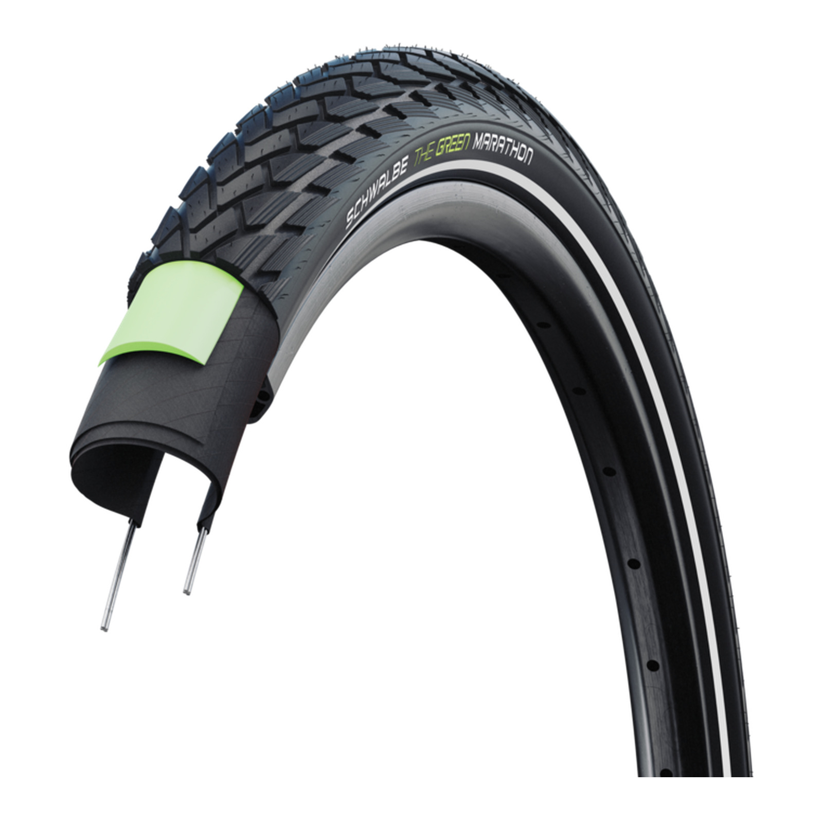 Schwalbe Green Marathon HS620 35-349 tyre for Brompton