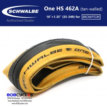 Schwalbe One HS 462A (tan-walled, foldable)