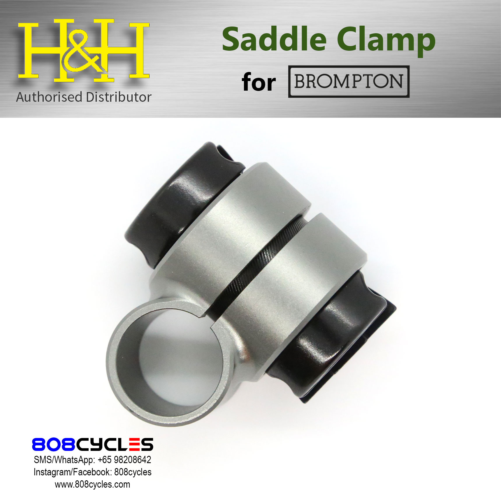 H&H Saddle Clamp for Brompton - Image 5