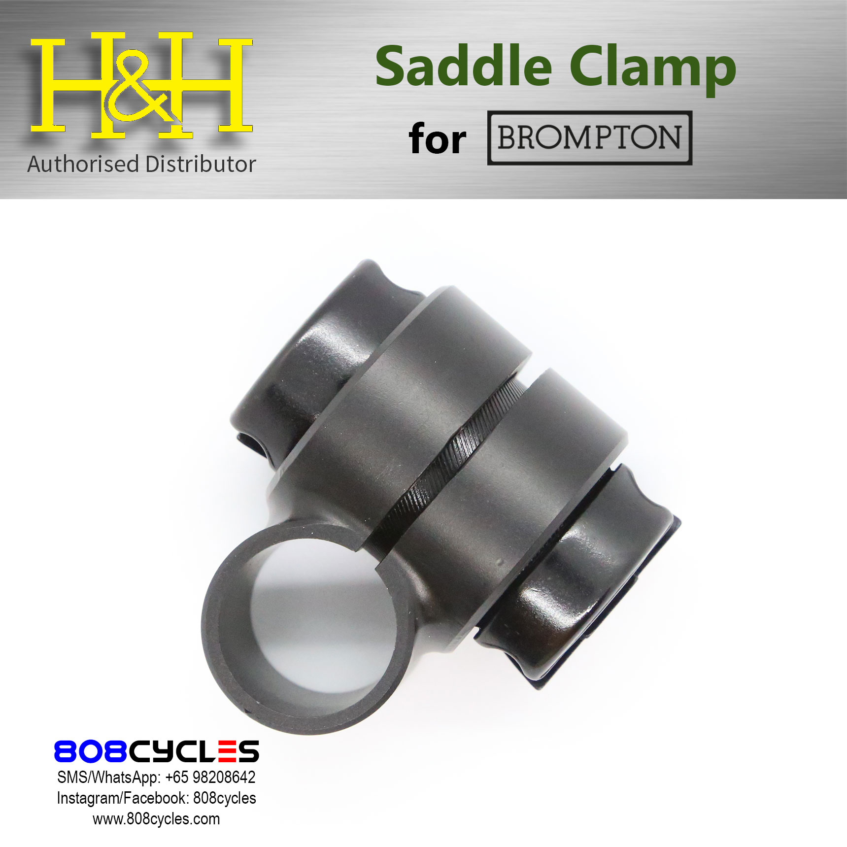H&H Saddle Clamp for Brompton - Image 9