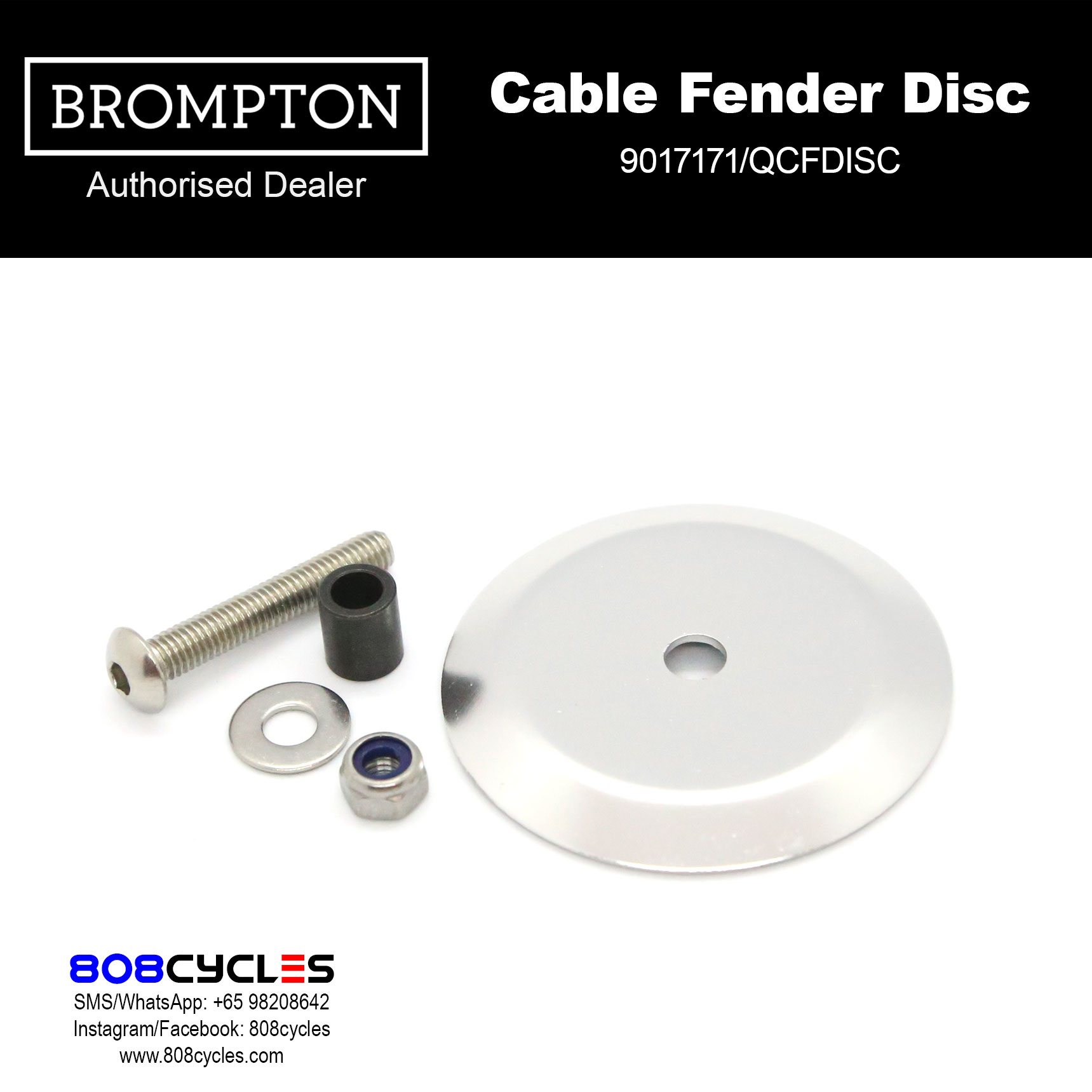 BROMPTON Cable Fender Disc - Image 2