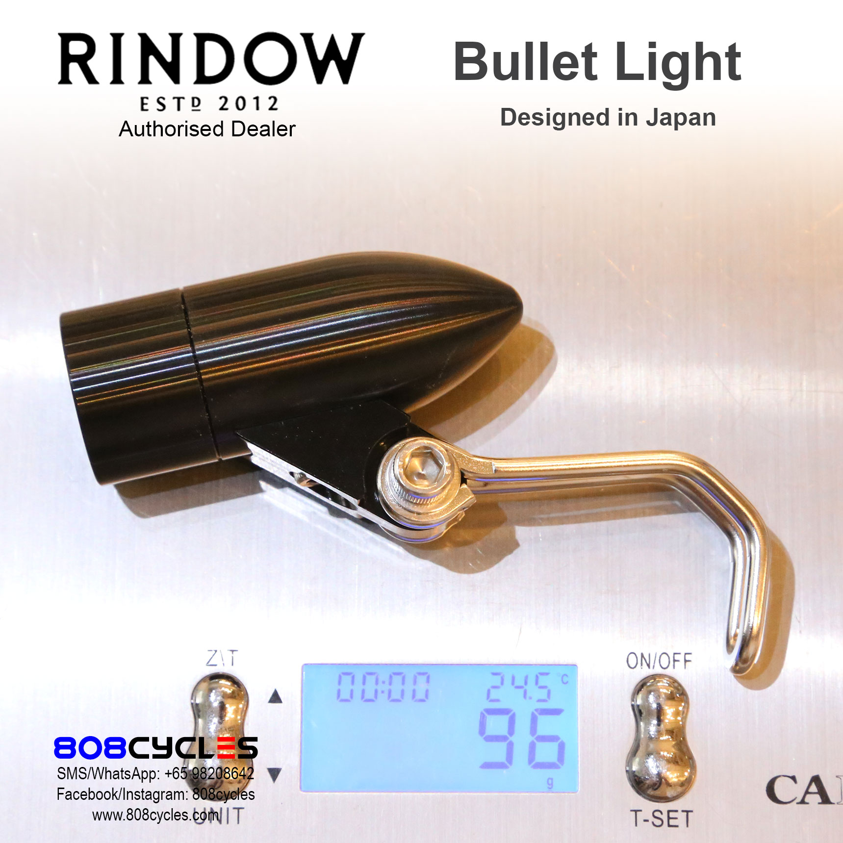 Bullet Front Light (Black) - Image 3