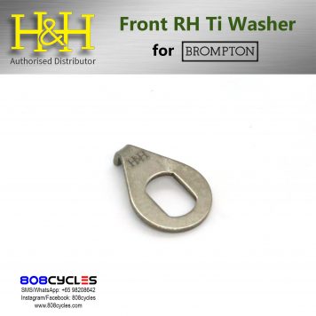 H&H Front Axle RH Ti Washer