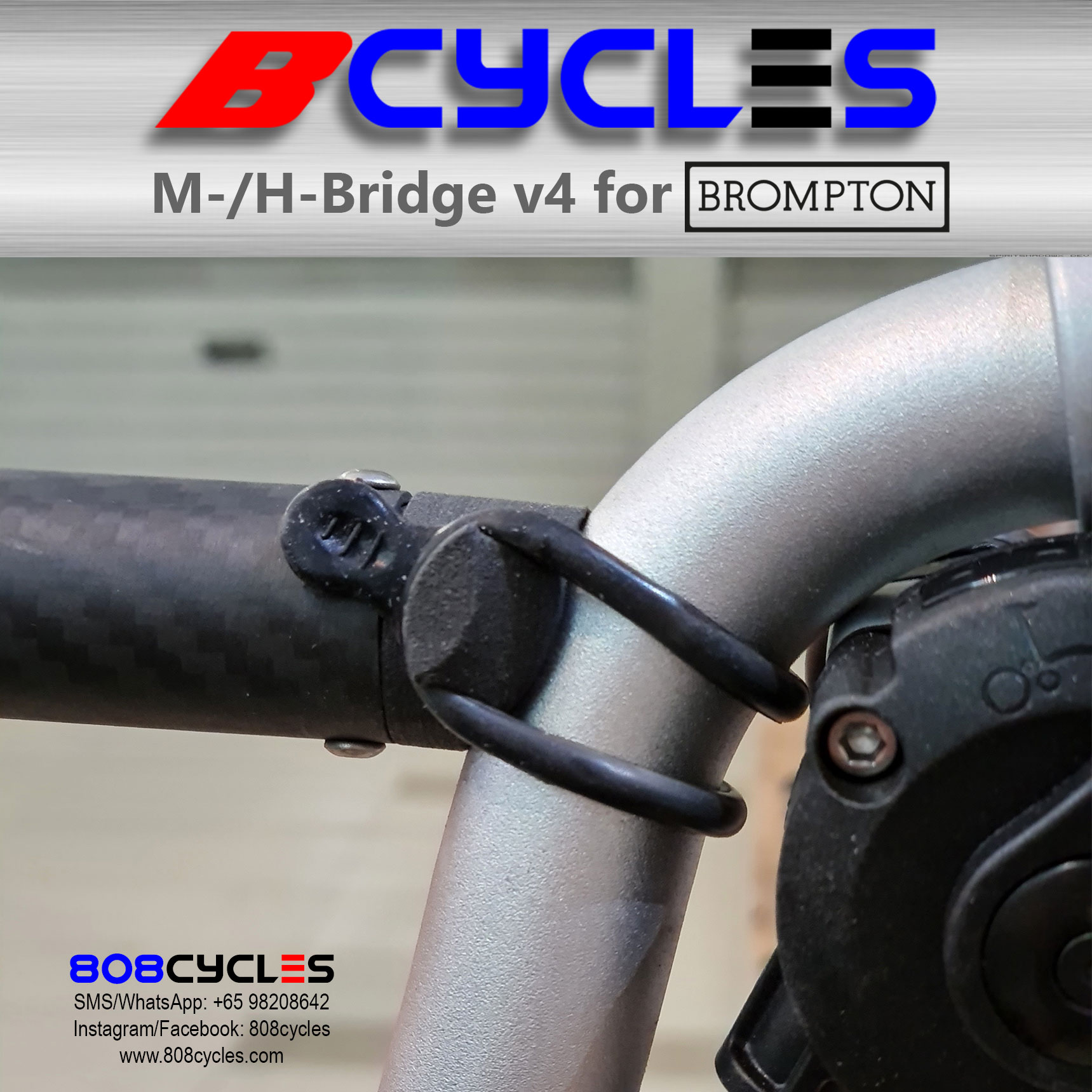 B-Cycles M-/H-Bridge v4 for Bromptons - Image 2