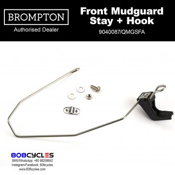 BROMPTON Front Mudguard Stay (Steel) + Hook