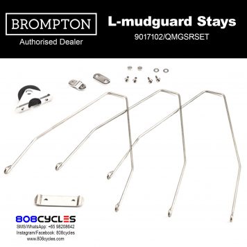 BROMPTON L-Mudguard Stay Set (Steel)