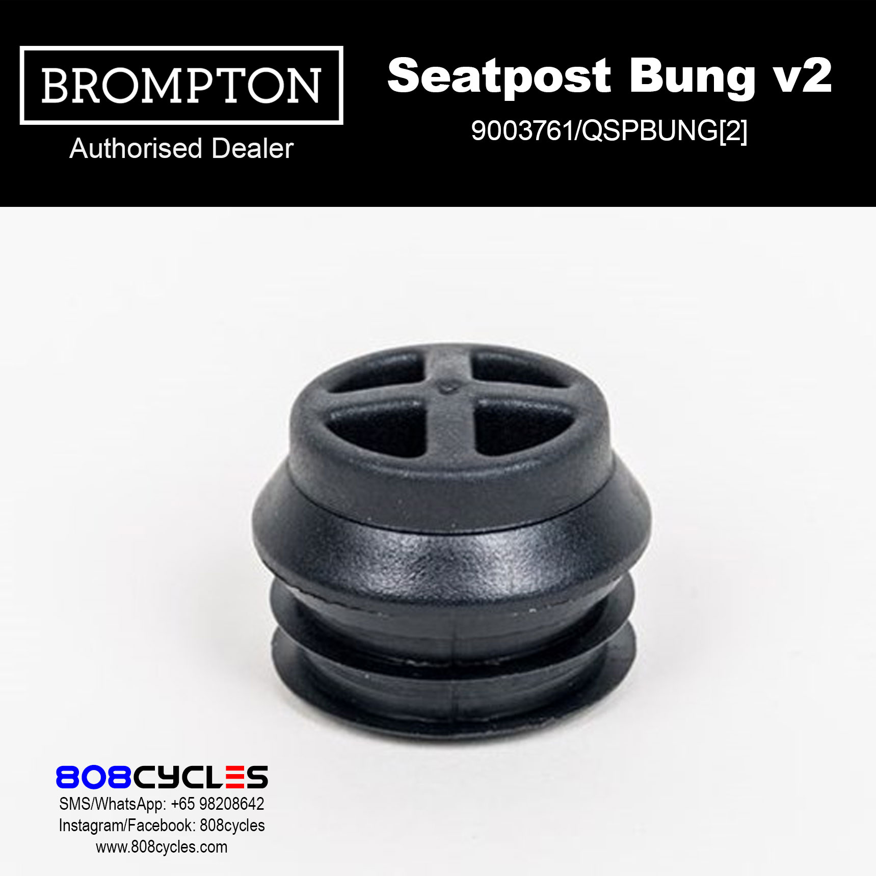 BROMPTON Seatpost Bung v2