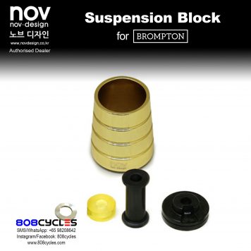 novdesign Racing Suspension Block for Brompton