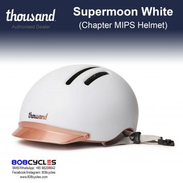 Thousand Chapter MIPS Bike Helmet – Supermoon White