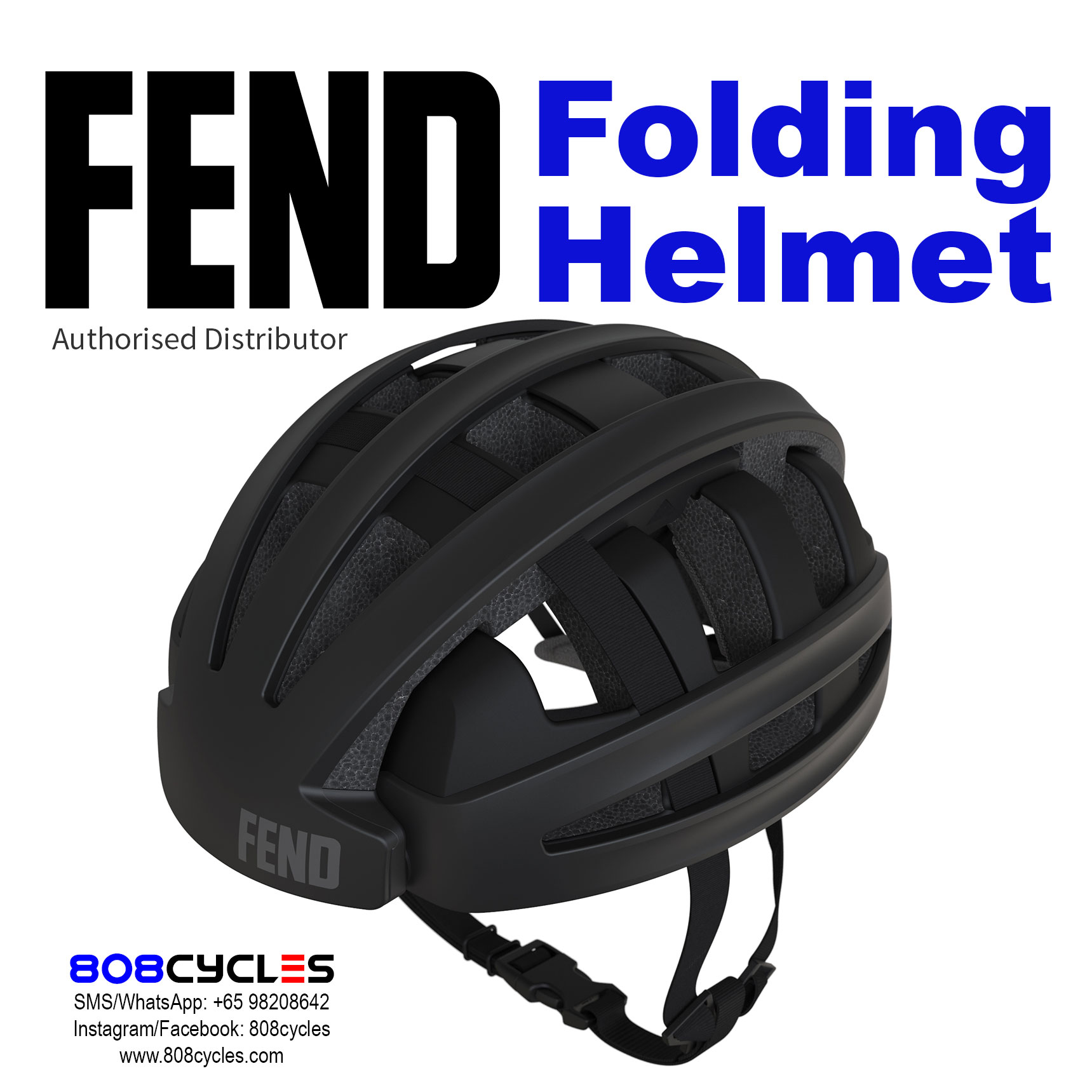 FEND Folding Helmet (Black) - Image 2