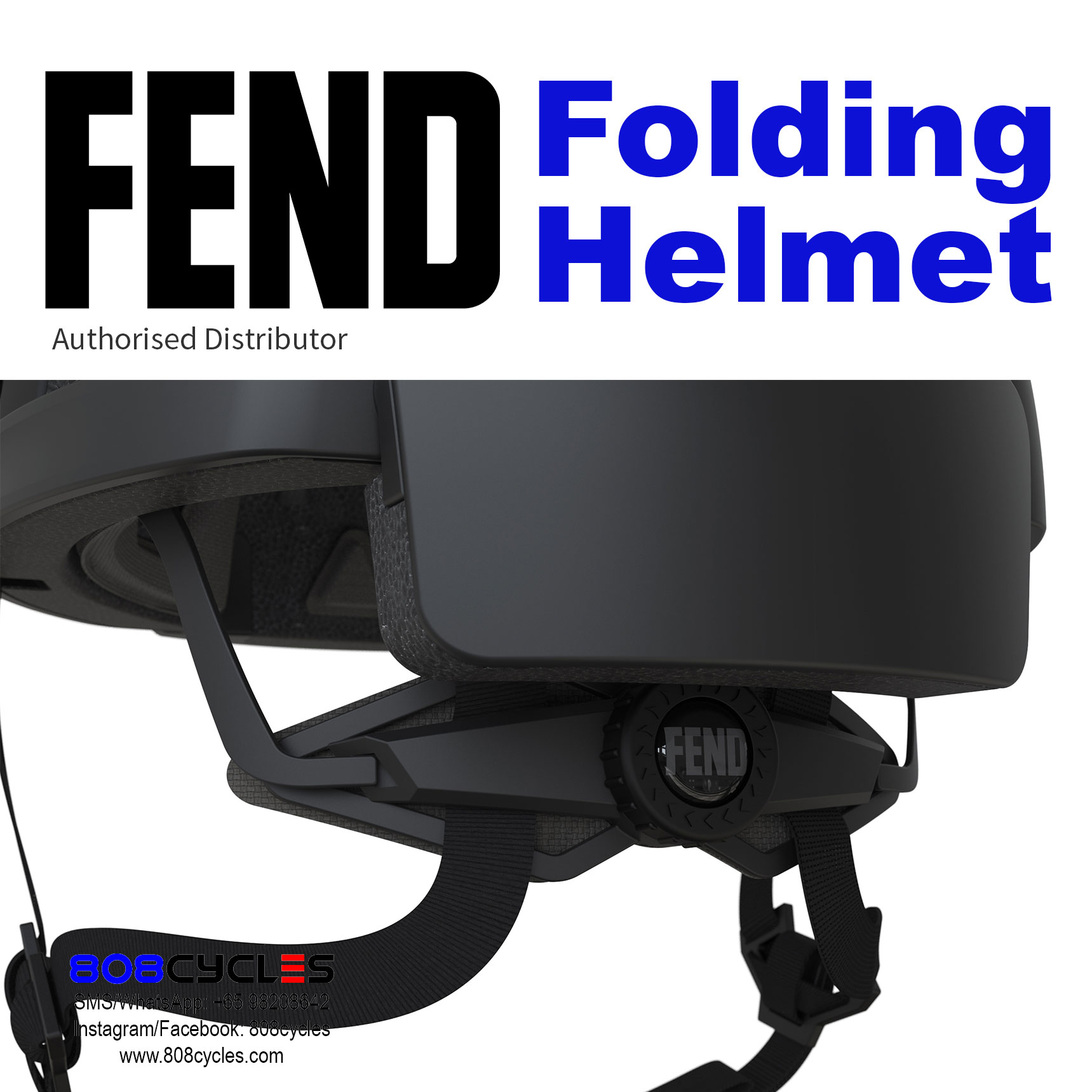 FEND Folding Helmet (Black) - Image 4