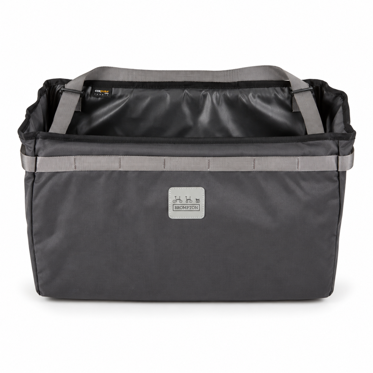 Brompton Borough Basket Bag Large 23L – Dark Grey