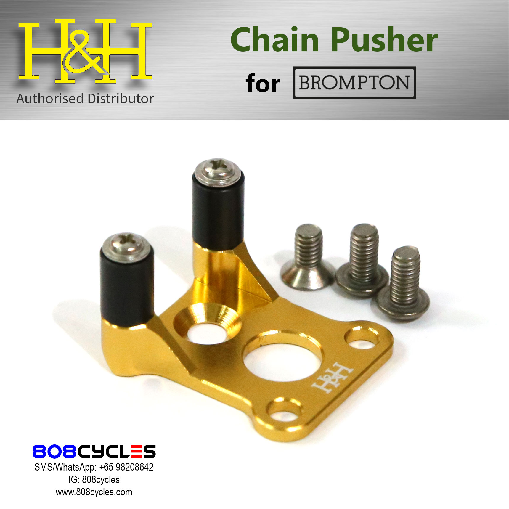 H&H Chain Pusher for Bromptons - Image 7