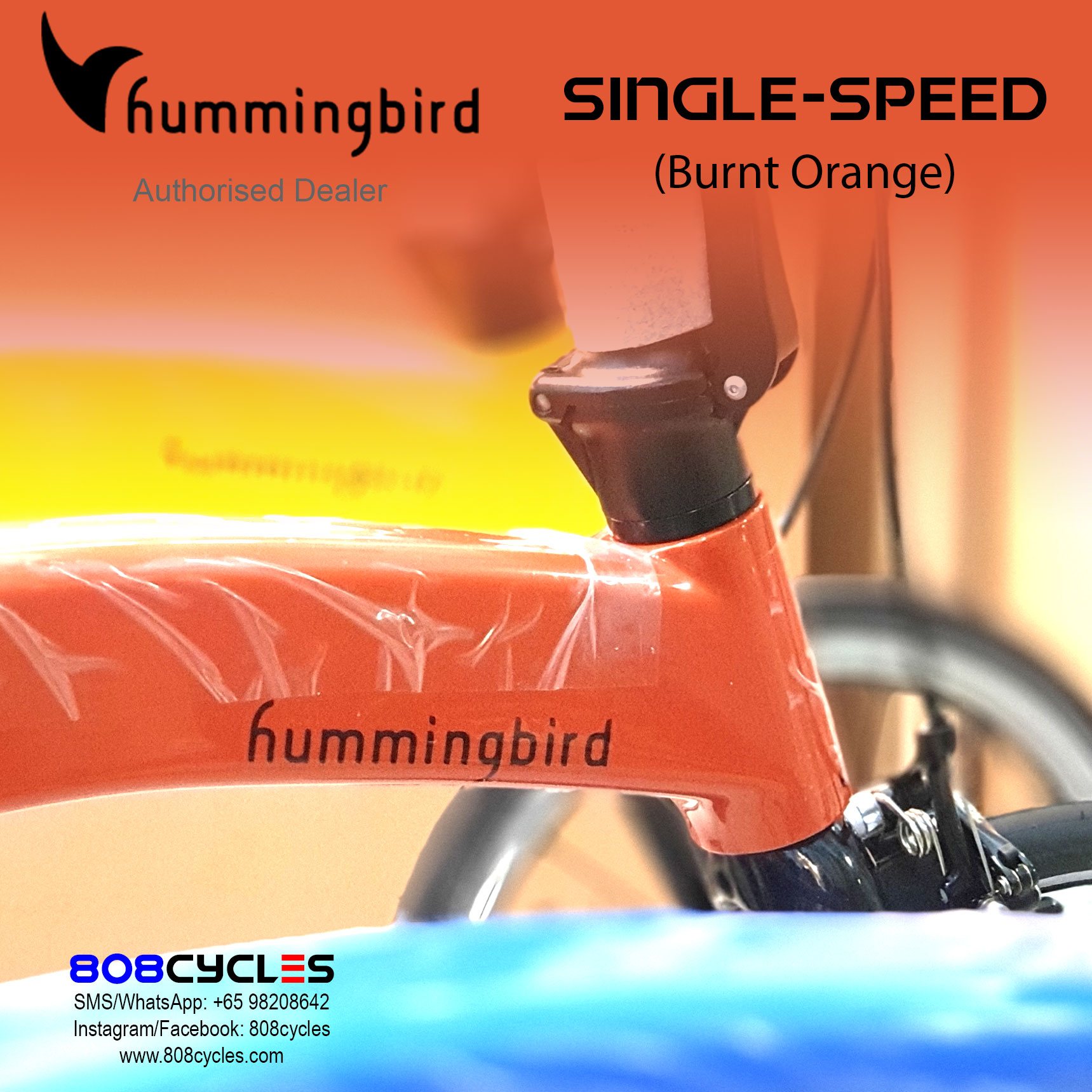 Hummingbird - 1-speed - Burnt Orange - Image 3