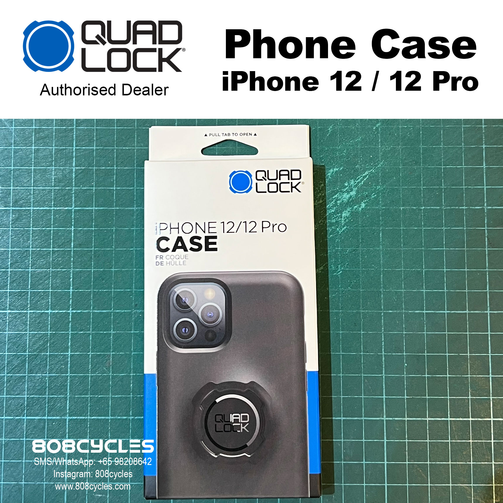 Quad Lock iPHONE 12/12 Pro CASE