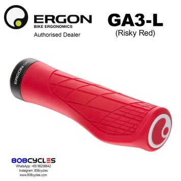Ergon GA3-L Grips (Risky Red)